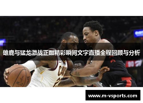 雄鹿与猛龙激战正酣精彩瞬间文字直播全程回顾与分析